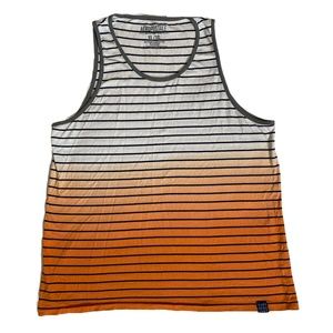 Aeropostale White & Orange Tanktop